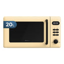 Cecotec Micro-ondes Mécanique de 20L Proclean 3010 Green. 700W, 6 Niveaux de Puissance, Mode Décongélation, Signal de Fin de Cuisson, Lampe Intérieure, Minuteur jusqu'à 30', Design en Vert