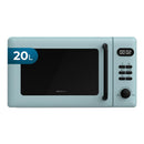 Cecotec Micro-ondes Mécanique de 20L Proclean 3010 Green. 700W, 6 Niveaux de Puissance, Mode Décongélation, Signal de Fin de Cuisson, Lampe Intérieure, Minuteur jusqu'à 30', Design en Vert