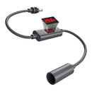 Starlink Mini DC Extension Cable 18CM, Waterproof Power Converter Adapter, Female to Male Plug, Replacement Accessories,Compatible with Starlink Mini Pipe Adapter & Original Power Cable