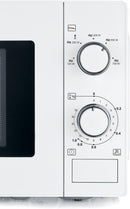 SEVERIN Four à micro-ondes 20 L, 700 W pour décongeler, chauffer et réchauffer, avec 5 niveaux de puissance, Minuteur 35 min, Plateau tournant (Ø 25,4 cm), blanc, MW 7770