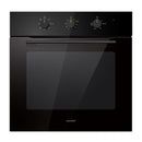 COMFEE' Micro-ondes Rétro avec 8 MENUS PRÉRÉGLÉS , 5 Niveaux de Puissance de Cuisson, 20 L, 800 W, Cuisson Express 30S, CMSRO 20di cr, Crème D'abricot