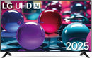 LG TV UHD AI 2025 | 55UA73 | 55'' (139cm) | 4K UHD | HDR10 |webOS 25 | Alexa, Google Assistant | Netflix Disney+ Canal+ Prime Video | AirPlay 2