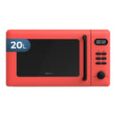 Cecotec Micro-ondes Mécanique de 20L Proclean 3010 Green. 700W, 6 Niveaux de Puissance, Mode Décongélation, Signal de Fin de Cuisson, Lampe Intérieure, Minuteur jusqu'à 30', Design en Vert