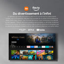 XIAOMI TV F 65, 165 cm (65 Pouces), 4K UHD, Smart TV, Fire TV, Contrôle Vocal Alexa, HDR10, MEMC, Mode Game Boost 120Hz, 2Go+32Go, Compatible avec AirPlay