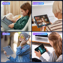 Android Tablet 10 Inch, Android 15 Tablets 2025 for Adults, Octa-Core, 12GB RAM,128GB Storage(2TB Expandable), Large Touch Screen Tablet with 10H Battery Life,WiFi & Bluetooth 5.0,Gray Blue