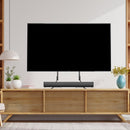 Amazon Basics Support TV universel pour téléviseurs LCD/LED/Plasma de 22" à 77" réglable en hauteur, compatible avec barres de son, supporte jusqu'à 36 kg et VESA 800 x 400 mm max, noir