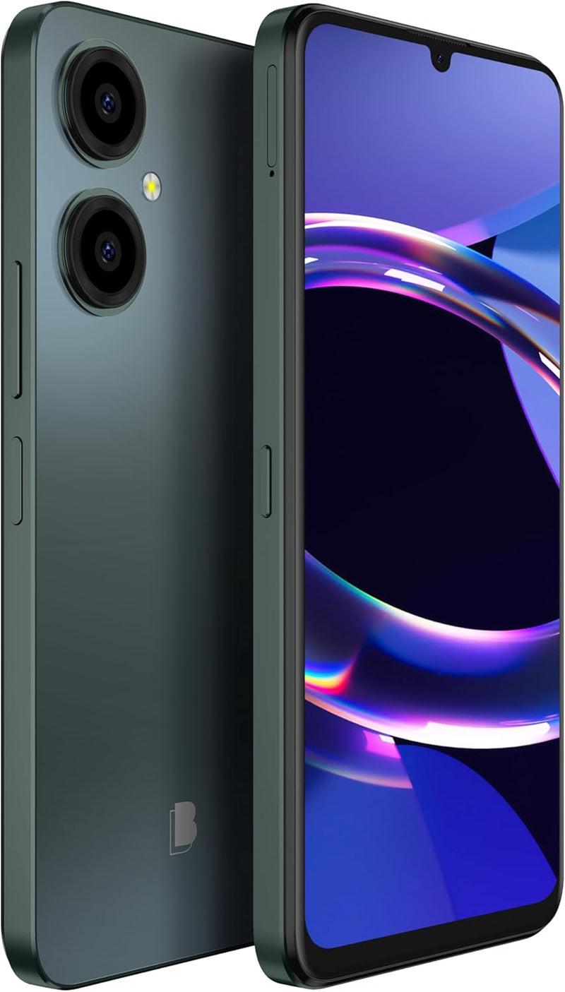 BLU G64 | 2024 | All-Day Battery | Unlocked | 6.8” HD+ Infinity Display | 256GB | Dual 50MP Camera | US Warranty| Green