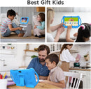 Kids Tablet 7 inch Android 12.0 for Toddler, 4GB RAM 32GB ROM Bluetooth IPS Screen Parental Control Dual Camera Shockproof Case for Educational Games, (Blue)