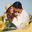 Sunflower Necklace for Women Anniversary Jewelry for Wife Birthday Gifts You Are My Sunshine Necklaces Pendant for Mom