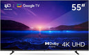 FPD 55-inch Smart TV Google TV 4K UHD with Google Play and Google Cast Built-in, HDR 10, Dolby Vision Dolby Atmos, MEMC, Voice Remote, Stream Live TV(Canvas-Series, CG55-C1, 2024 Model)