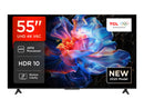 TCL 55Q6C QD-Mini LED TV, 4K HDR Premium 1000nits, Smart TV alimenté par Google (Dolby Vision IQ et Atmos, système Audio Onkyo 2.1, Motion Clarity Pro 144Hz, contrôle Vocal Mains Libres)