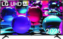LG TV UHD AI 2025 | 55UA73 | 55'' (139cm) | 4K UHD | HDR10 |webOS 25 | Alexa, Google Assistant | Netflix Disney+ Canal+ Prime Video | AirPlay 2