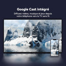 FPD 55-inch Smart TV Google TV 4K UHD with Google Play and Google Cast Built-in, HDR 10, Dolby Vision Dolby Atmos, MEMC, Voice Remote, Stream Live TV(Canvas-Series, CG55-C1, 2024 Model)