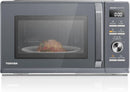 Toshiba,MW3-AG25PFI(MG),Four à Micro-ondes 25L 3-en-1 900W, Morandi Gris Éclatant, 6 Programmes, 10 Niveaux de Puissance, 7 Menus Automatiques, Nettoyage Facile