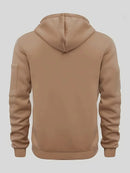 (Pearson OBM) European and American Fashion Casual Autumn and Winter Hat Sweater Zipper Long Sleeve Men's and Women's Same Style Sweatshirt Running Training Outdoor Warm Fitness Jacket - BUY ABROAD NOW