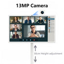 21.5Inch Portable Smart TV, Rolling & Height-Adjustable Android TV, 60HZ 1080P Touch Screen, 8000mAh Battery,13MP Camera,6G+128G