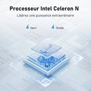 Laptop 15.6 INCH 8 Go RAM Go SSD Celero N N3450 CPU PC Portable student FHD IPS with Wi-FI 5 Bluetooth
