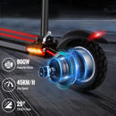 SUNNIGOO Electric Scooter For Adult 10 inch Off-Road 48V Lithium Battery Max Speed 45km/h Removable Seat Foldable E Scooter