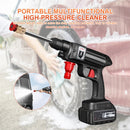 Washer Gun  Battery Wireless High Pressure Foam producer - 1500W 30Bar Car Water Gun for Auto Home Garden lever Machine. - 30000mAh