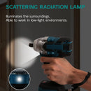 Brushless Electric French For Makita 18V Battery Cordless Electric Impact band. Hand draw Power Tool. -  520N.m