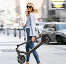 Electric Scooter with App Function, with Mobile Phone Holder and Anti-Theft Protection, Foldable E Scooter, 25-30 km - 8.5 Inch