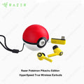 New Razer Pokemon Pikachu Edition HyperSpeed True Wireless Headsets Multi-Platform Bluetooth 5.2 and 2.4 GHz Wireless Earbuds