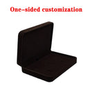 Personalized flannel jewelry box, wedding ring box, necklaces, rings, earrings, bracelets