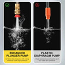 Washer Gun  Battery Wireless High Pressure Foam producer - 1500W 30Bar Car Water Gun for Auto Home Garden lever Machine. - 30000mAh