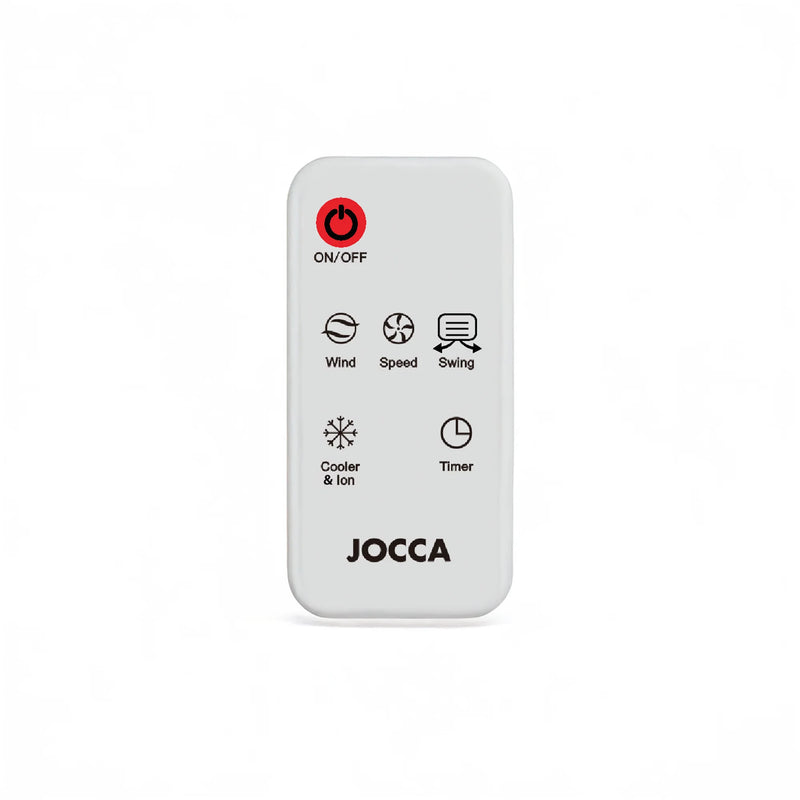 Jocca air conditioning with ionizer and control. Fan with cold wet filter, 3 L tank, 3 speeds.