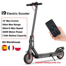 Electric Scooter 350W Scooter for Adults 7.5Ah 30km/h Foldable E scooter 8.5 inch Honeycomb Tire scoorter electrico. - iScooter i9