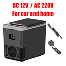 EAFC 12V Car Refrigerator Freezer Heater Mini Auto Freezer & Warmer Electric Fridge Portable Icebox Travel For Home