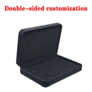 Personalized flannel jewelry box, wedding ring box, necklaces, rings, earrings, bracelets