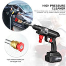 Washer Gun  Battery Wireless High Pressure Foam producer - 1500W 30Bar Car Water Gun for Auto Home Garden lever Machine. - 30000mAh