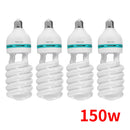 4pcs 150 135 45 Watt 5500K High Bright Photography Daylight Fluorescent Lighting Bulbs E27 Base For Softbox Photographic Photo