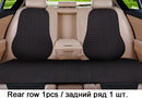 Car Seat Cover Front/Rear Flax/Linen Seat Cushion Protector Pad Black/Red/Beige/Grey/Coffee/Brown For Audi A3 A5 D2 X45