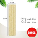 20Pcs-Pack Bio Filter Aquarium Bacteria House Fish Tank Raw Water Treatment System Nitrifier Quartz Ceramic Rings