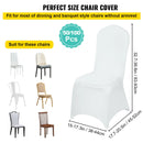 Wedding Chair Cover, Spandex Stretch Chair Cover, for Restaurant, Banquet, Hotel
