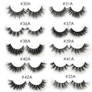 YSDO 1 pair 3D Mink Lashes Cruelty free Eyelashes Makeup maquillaje False Eyelashes Fluffy Fake Lashes Thick Faux Cils Maquiagem
