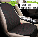 Car Seat Cover Front/Rear Flax/Linen Seat Cushion Protector Pad Black/Red/Beige/Grey/Coffee/Brown For Audi A3 A5 D2 X45