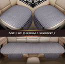 Car Seat Cover Front/Rear Flax/Linen Seat Cushion Protector Pad Black/Red/Beige/Grey/Coffee/Brown For Audi A3 A5 D2 X45