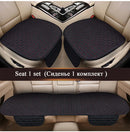 Car Seat Cover Front/Rear Flax/Linen Seat Cushion Protector Pad Black/Red/Beige/Grey/Coffee/Brown For Audi A3 A5 D2 X45