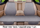 Car Seat Cover Front/Rear Flax/Linen Seat Cushion Protector Pad Black/Red/Beige/Grey/Coffee/Brown For Audi A3 A5 D2 X45