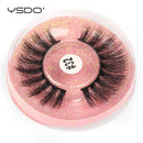 YSDO 1 pair 3D Mink Lashes Cruelty free Eyelashes Makeup maquillaje False Eyelashes Fluffy Fake Lashes Thick Faux Cils Maquiagem