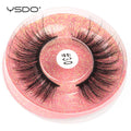 YSDO 1 pair 3D Mink Lashes Cruelty free Eyelashes Makeup maquillaje False Eyelashes Fluffy Fake Lashes Thick Faux Cils Maquiagem
