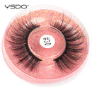 YSDO 1 pair 3D Mink Lashes Cruelty free Eyelashes Makeup maquillaje False Eyelashes Fluffy Fake Lashes Thick Faux Cils Maquiagem