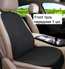 Car Seat Cover Front/Rear Flax/Linen Seat Cushion Protector Pad Black/Red/Beige/Grey/Coffee/Brown For Audi A3 A5 D2 X45