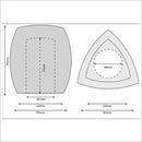 Customize Logo for Mic Foam Windscreen Microphones Covers for Handheld Interview Microphones 40mm Opening
