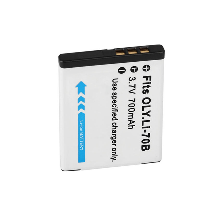 Camera Battery For Olympus FE-4020 FE-4040 FE4020 FE4040 X940 D705 FE5040 D-705 D-710 VG-110 VG-140 FE-5040.- 700mAh Li-70B Li 70B