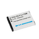 Camera Battery For Olympus FE-4020 FE-4040 FE4020 FE4040 X940 D705 FE5040 D-705 D-710 VG-110 VG-140 FE-5040.- 700mAh Li-70B Li 70B