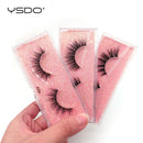 YSDO 1 pair 3D Mink Lashes Cruelty free Eyelashes Makeup maquillaje False Eyelashes Fluffy Fake Lashes Thick Faux Cils Maquiagem